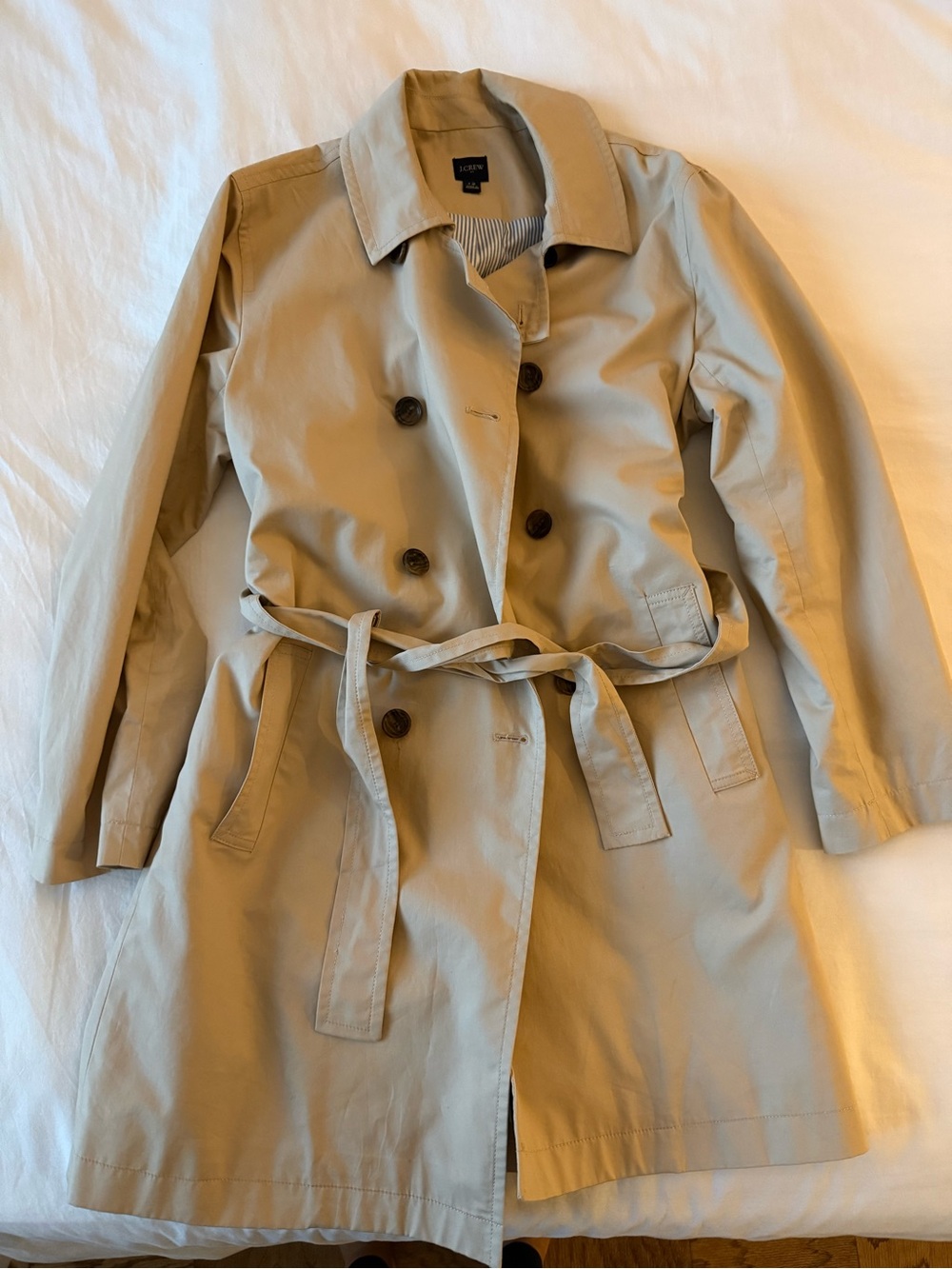J. Crew Factory Trench Coat